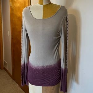 Gimmicks BKE Grey Purple Ombre Light Longsleeve